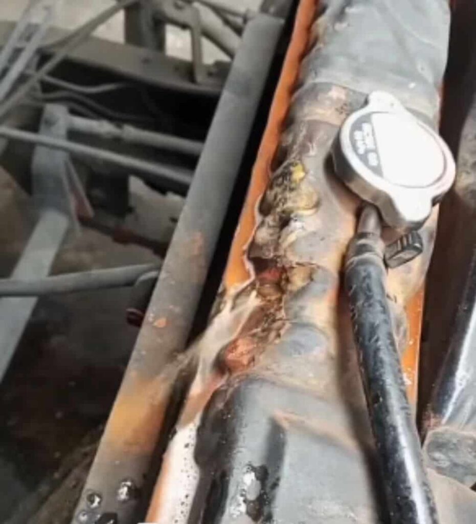 DIY radiator repair