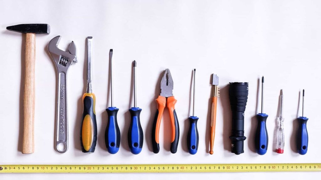 Repairing metal tools at home