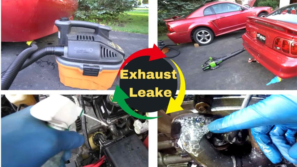 exhaust pipe crack repair