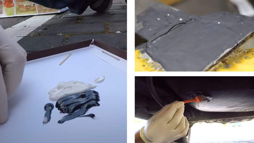 Using epoxy for fuel tank repair