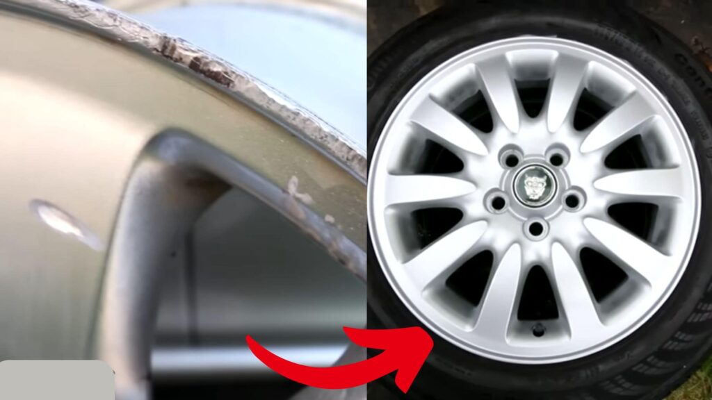 DIY rim scratch fix