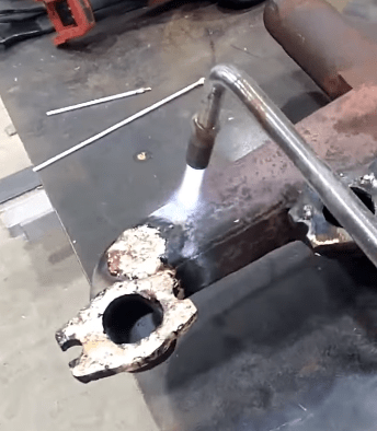 Preheating manifold for welding